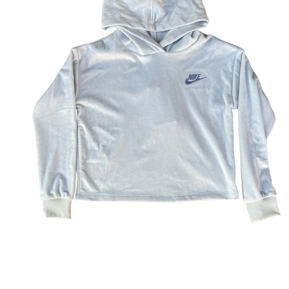 Nike Kids Light Blue Hoodie & Charcoal Joggers